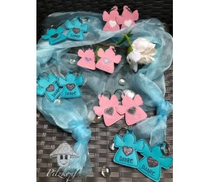 Stickdatei ITH - Schlüsselanhänger Engel Schutzengel - kostenlos für ehrenamtliche Sticker